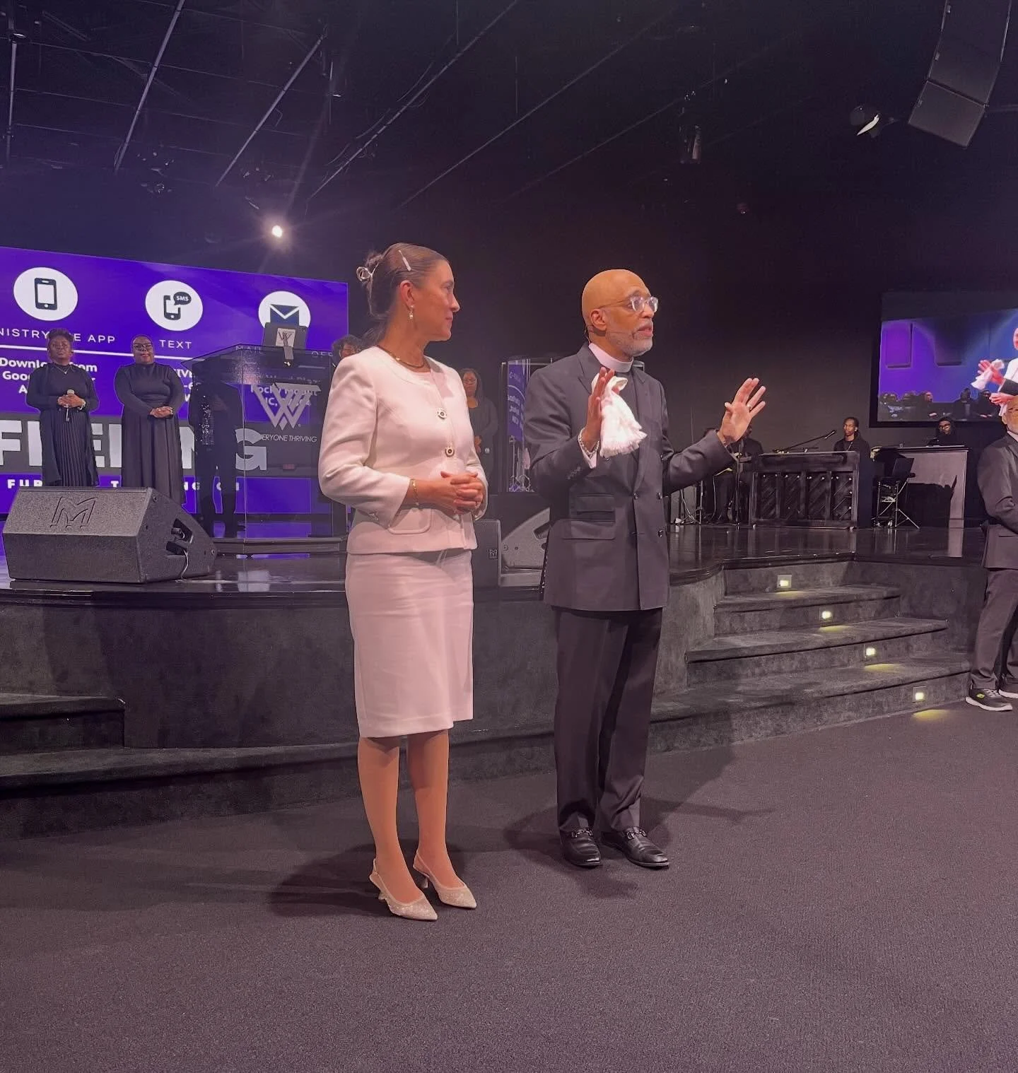 Thank you to Senior Pastor James Gailliard for inviting me to join in worship at Word Tabernacle Church in Rocky Mount last month. Their vision is &ldquo;everyone thriving&rdquo; and their mission is &ldquo;People empowering people and communities in