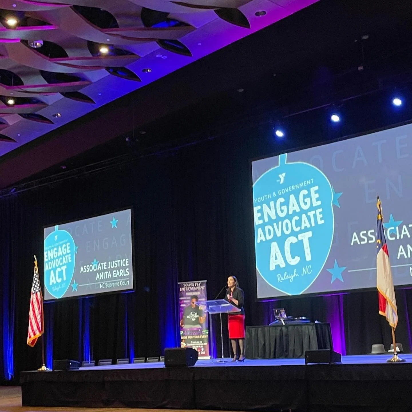 Last night I spoke at the NC YMCA Youth and Government Annual Conference. These talented students from across the state work hard over the course of several months to run for office, make policies, conduct trials, and carry out executive roles, in or