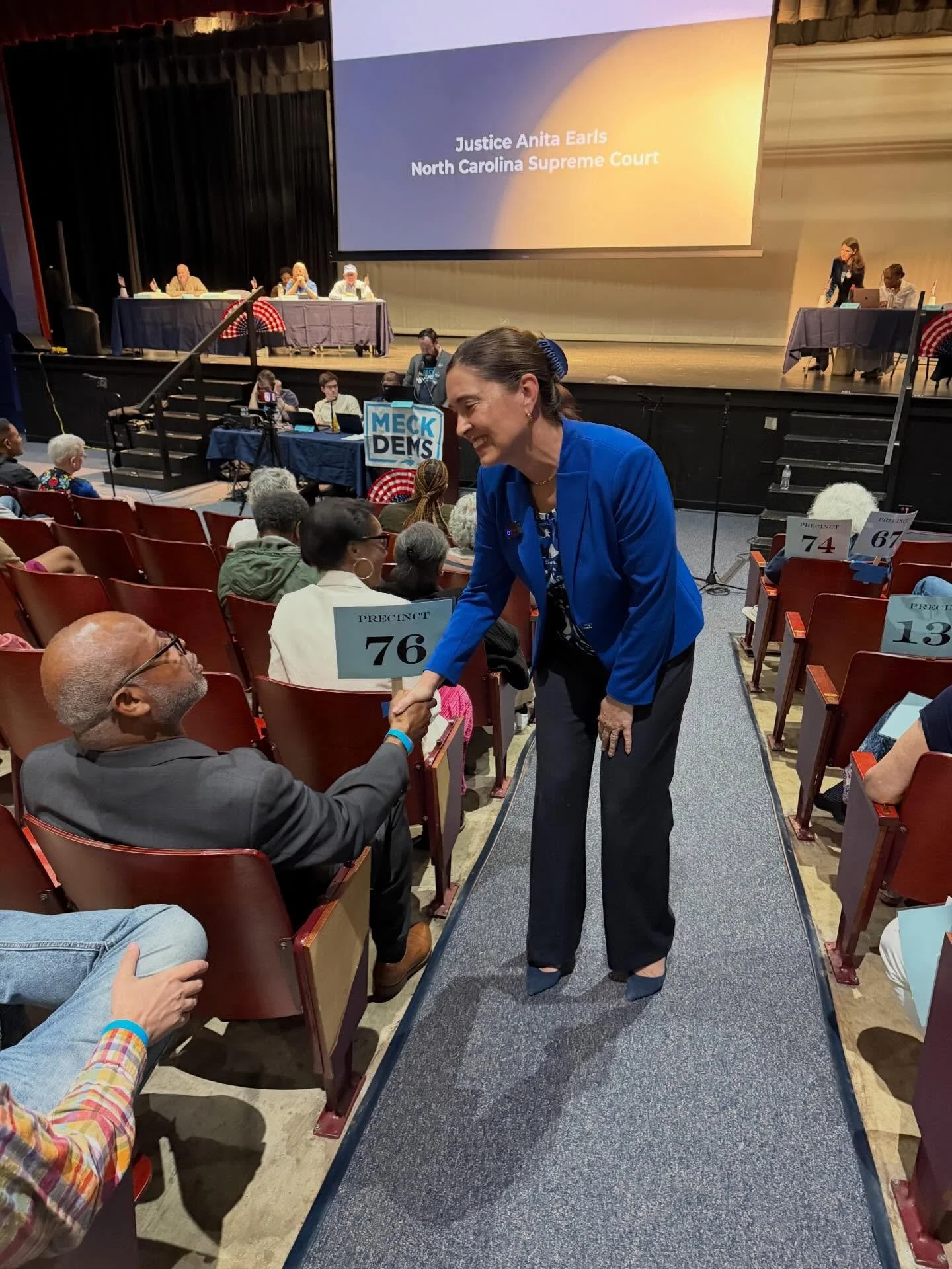 Talking one-on-one with North Carolinians and learning what matters most to them is the most meaningful part of this campaign. Our state is full of remarkable people and stories, and no amount of time on the bench can substitute for simply being amon