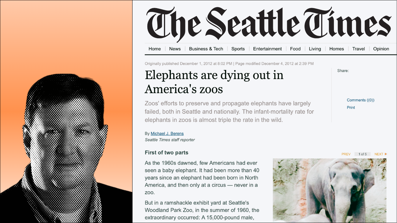 The 2012 Reporting That First Exposed the Zoo Industry’s Elephant Narrative