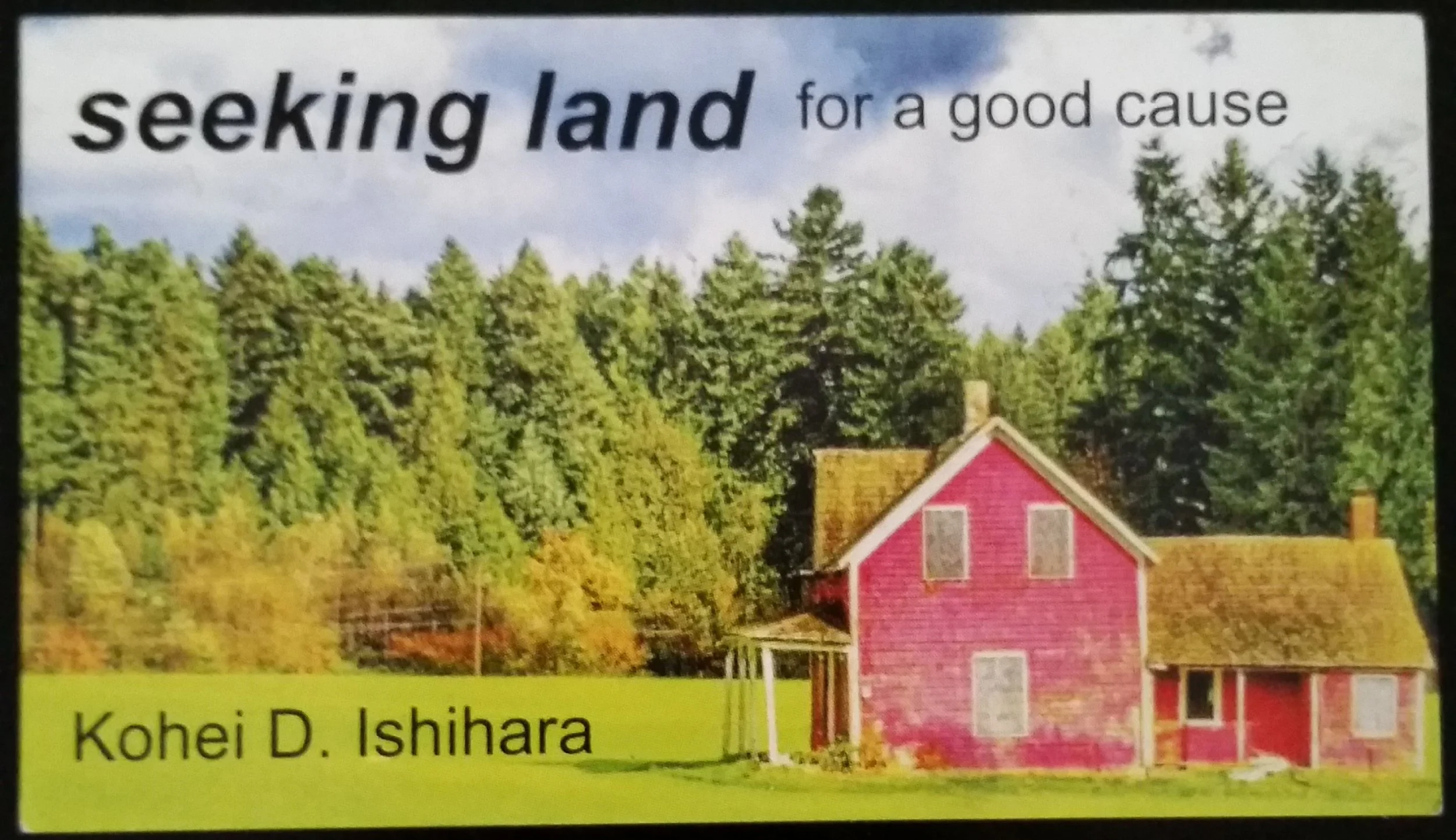 The Search for Land, A Grassroots Approach