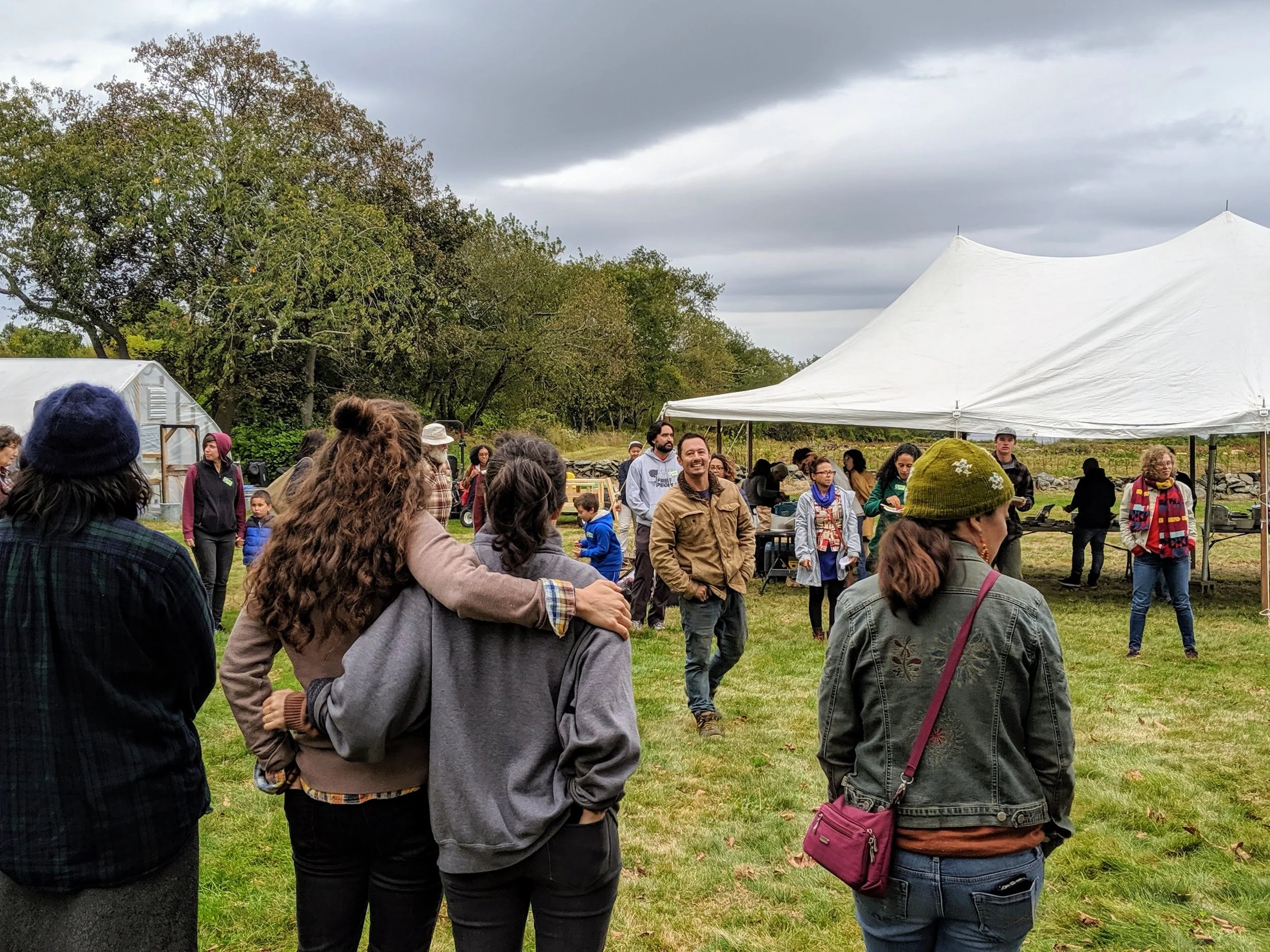 5th Annual Harvest Gathering (1st at the new farm in Tiverton) 