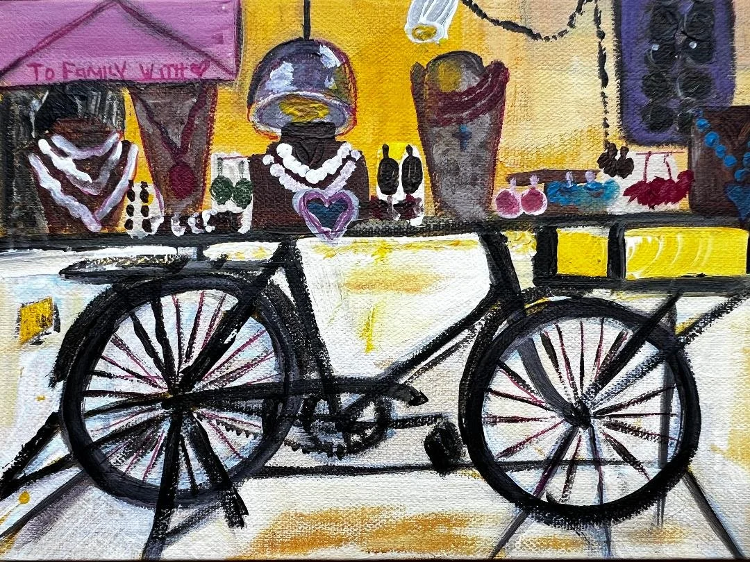 Venice Window View by Christine Ryan