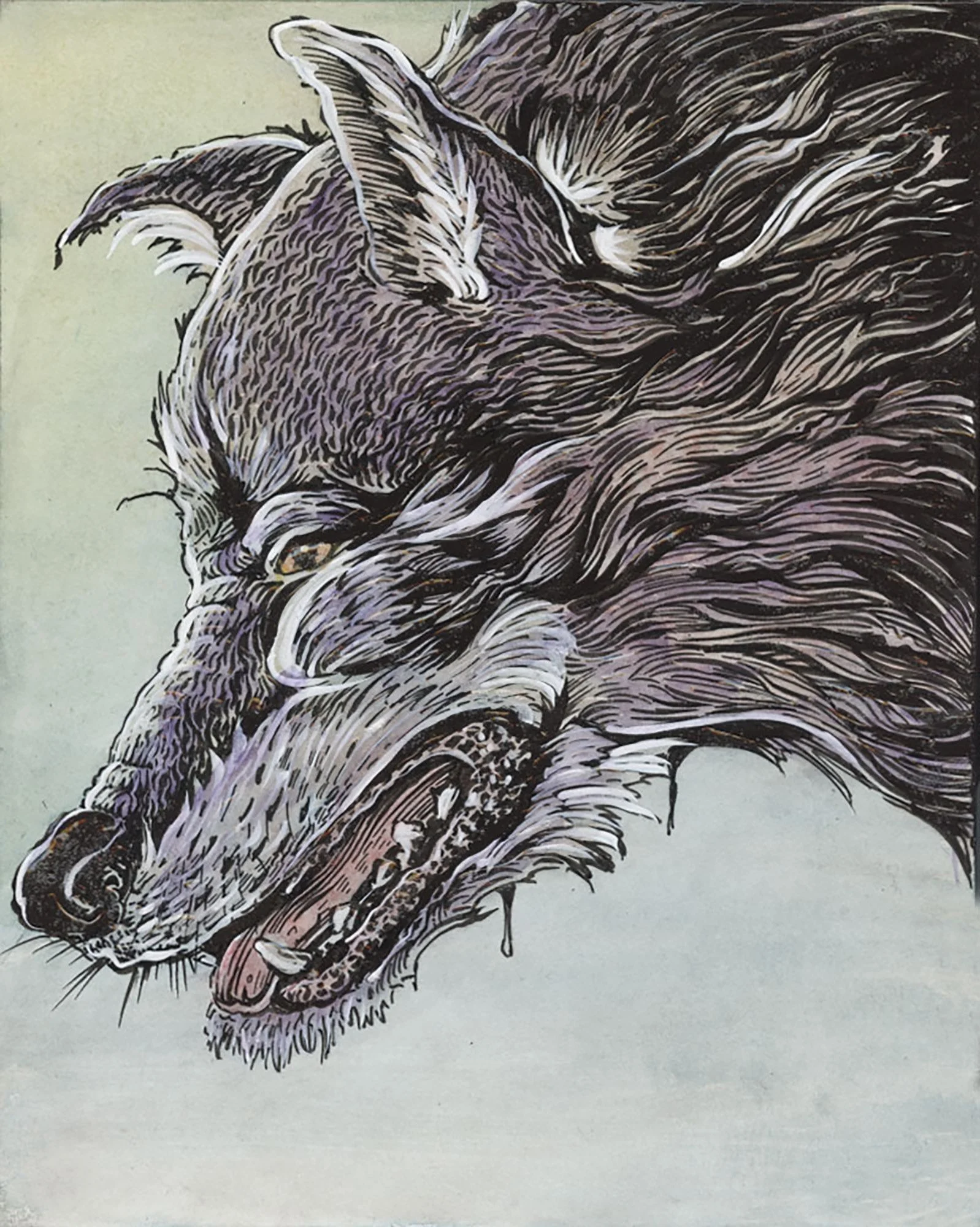 Tired Wolf by Ty Meier