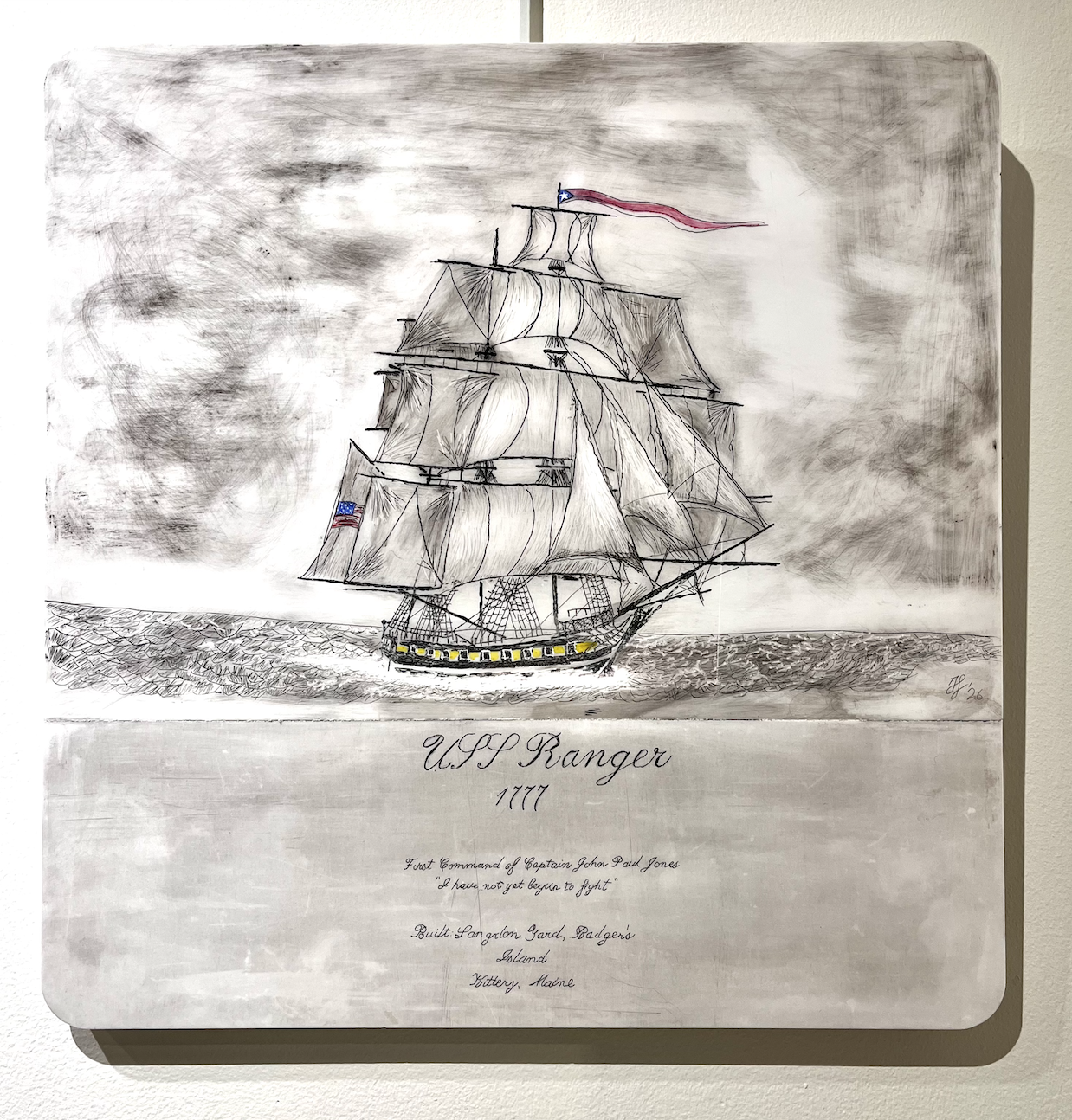 USS RANGER by Francois Lamothe