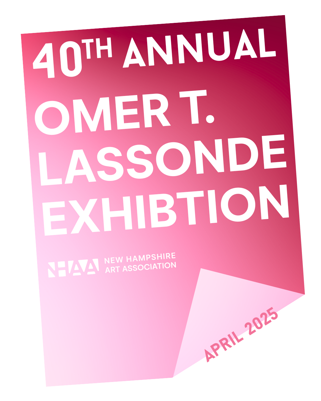 Poster for the 40th Annual Omer T Lassonde Exhibition