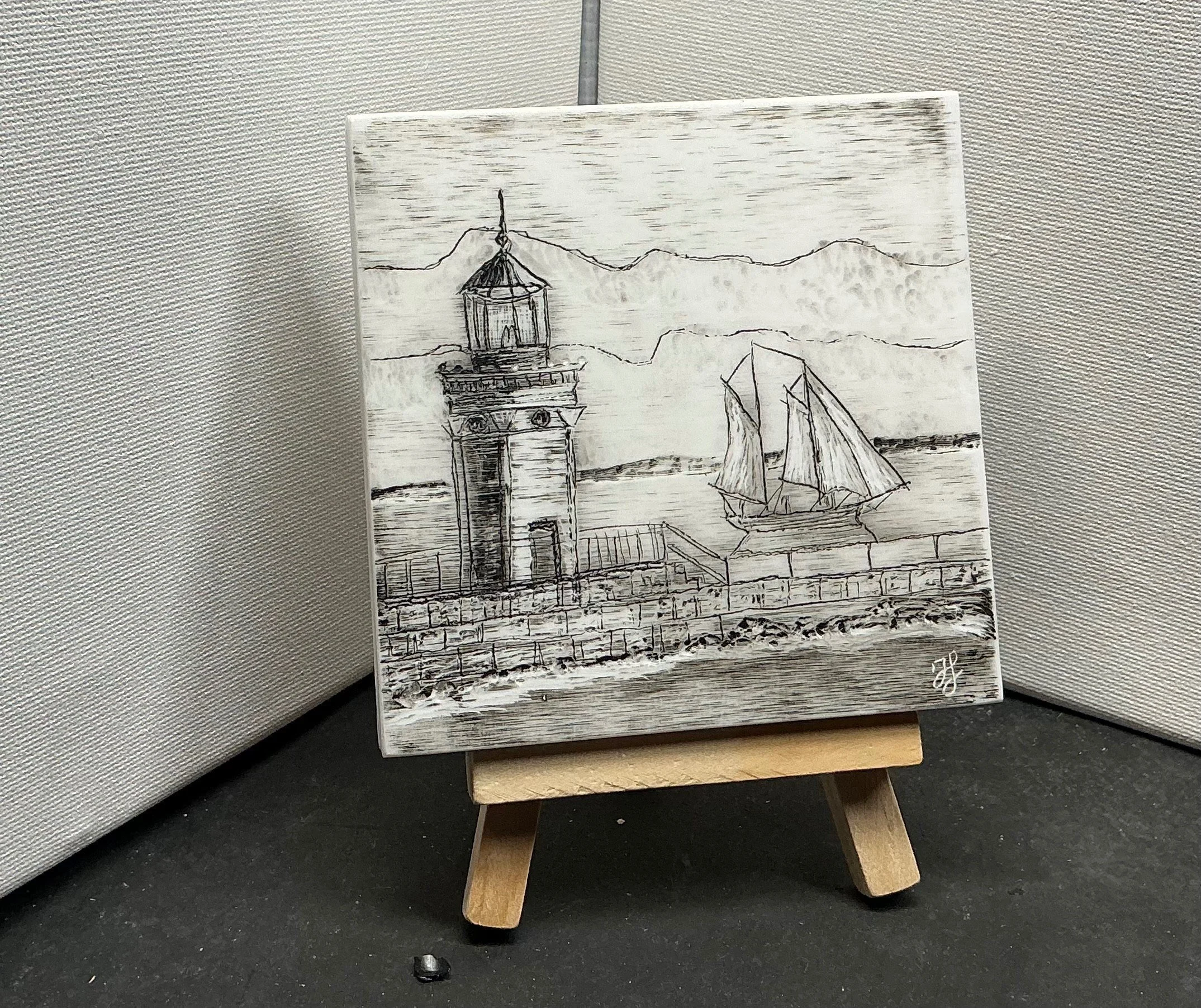 South Portland Light by Francois Lamothe