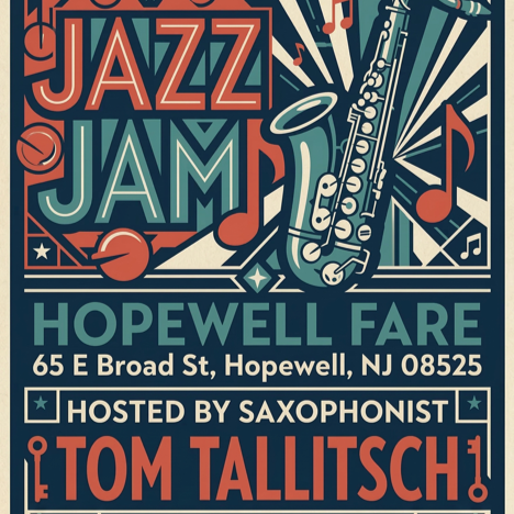Hopewell Jazz Jam hosted by Tom Tallitsch