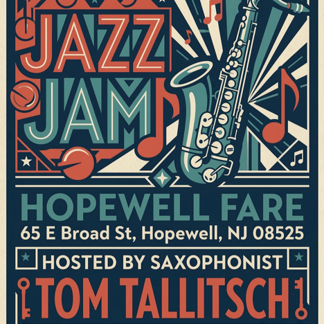 Hopewell Jazz Jam hosted by Tom Tallitsch