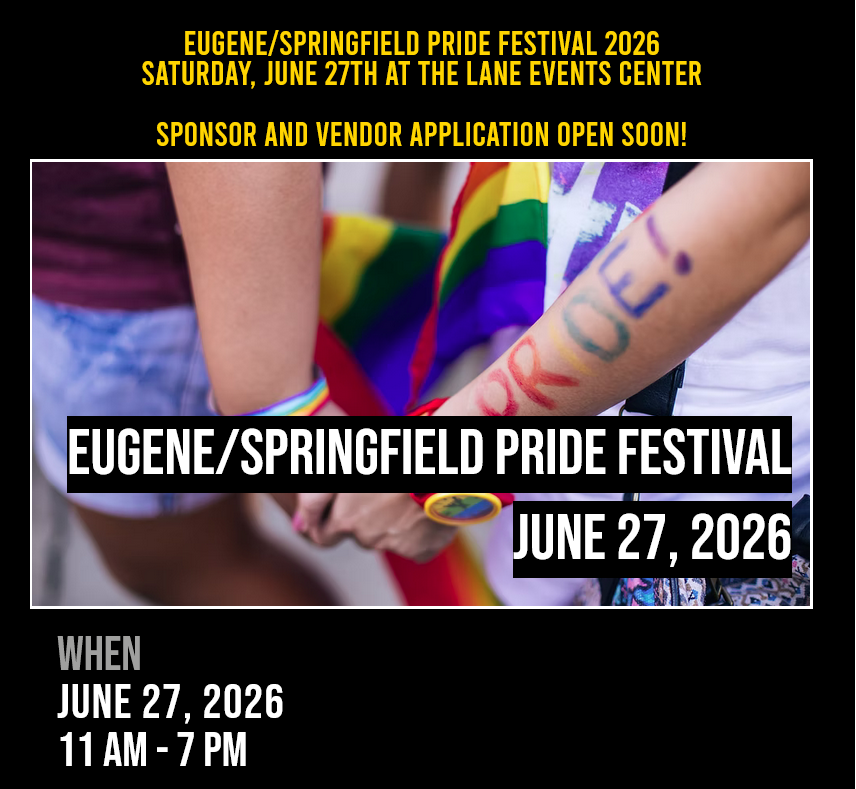 Eugene Pride 2026!