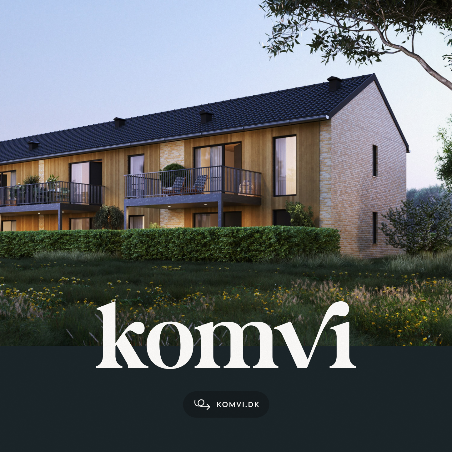 Komvi – a new Danish housing company
