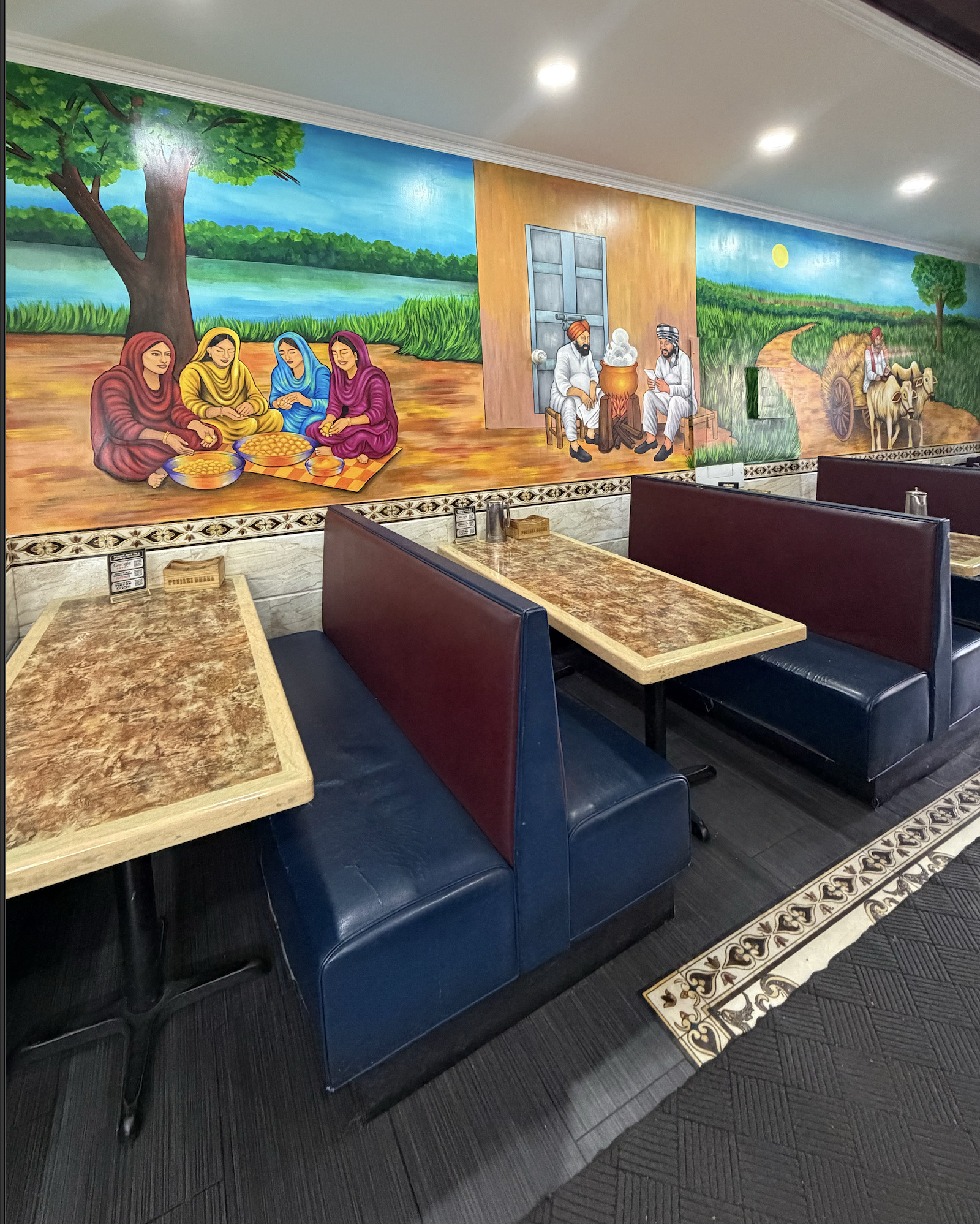 Punjabi Dhaba Mural