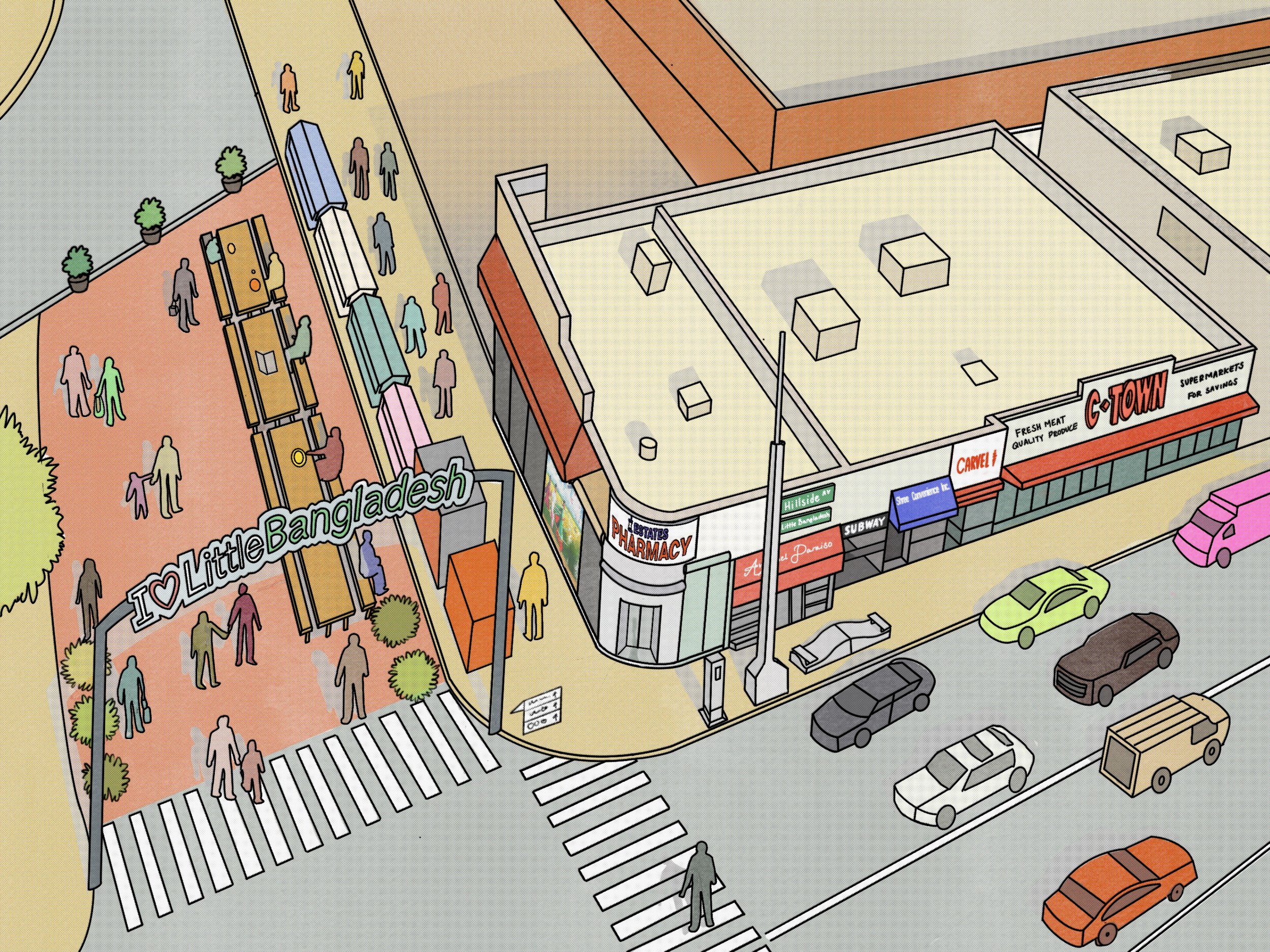 Community Plaza Concept