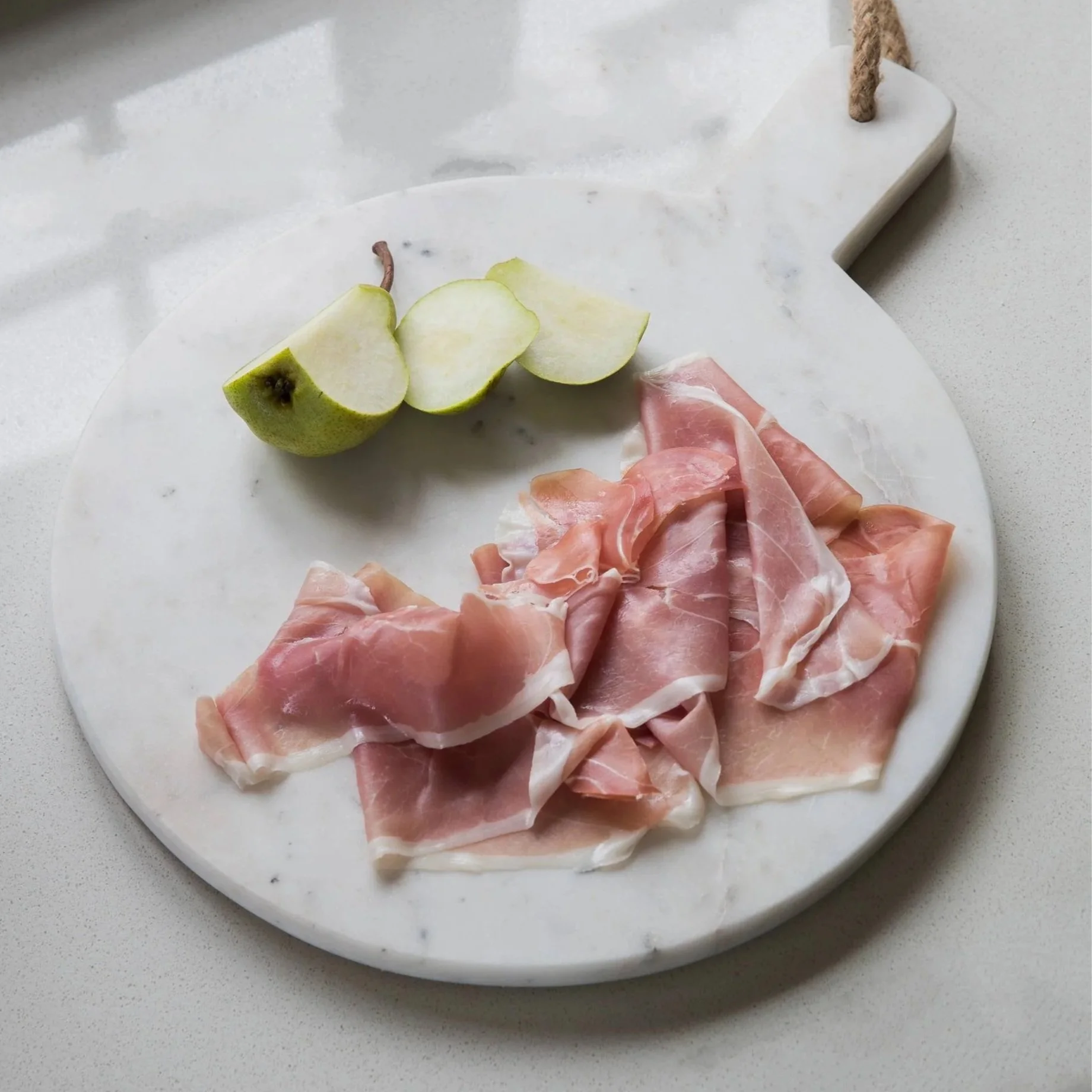 White Marble Chopping Board