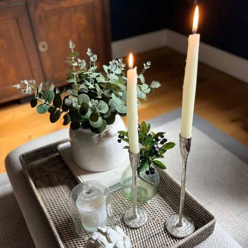 Nakui Silver Candlesticks Giftset