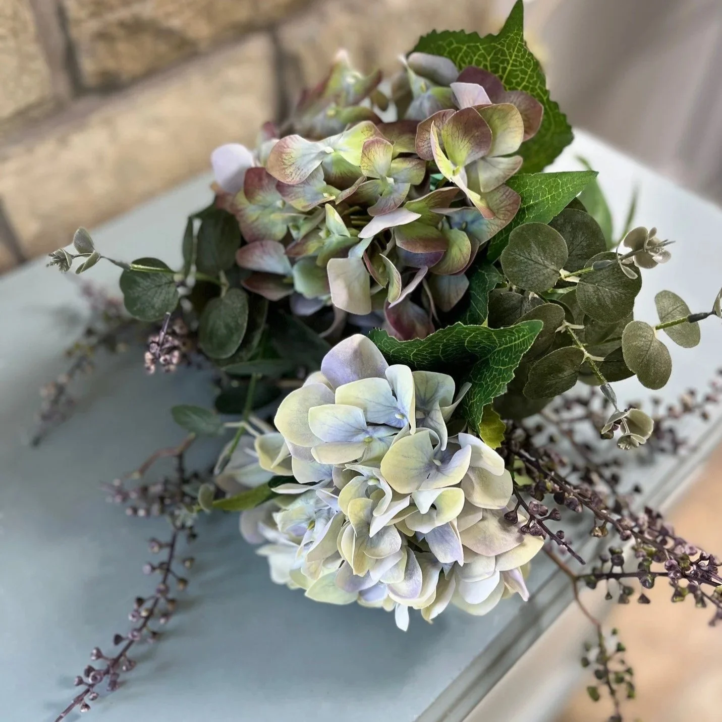 Small 'Turning' Hydrangea Bouquet