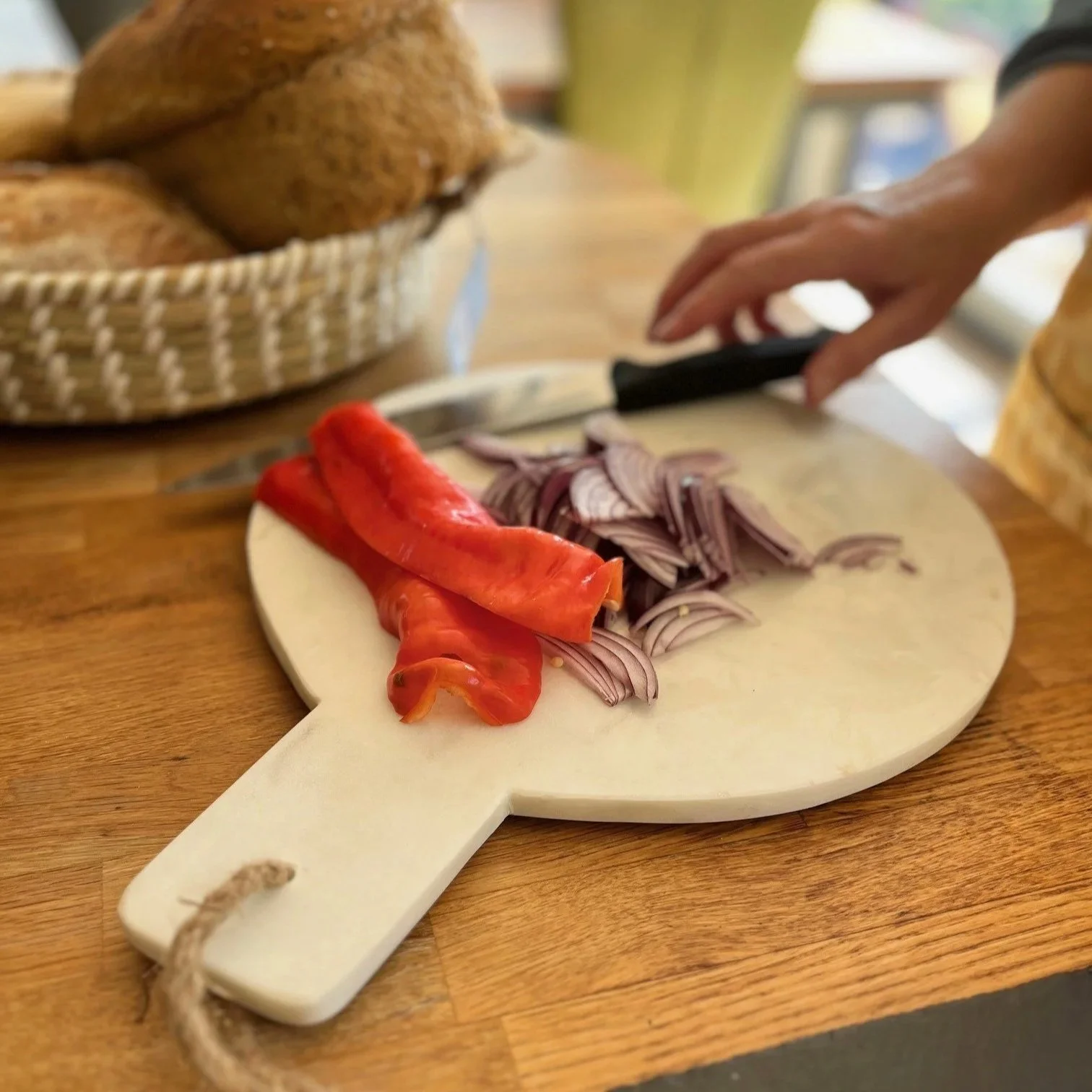 White Marble Serving/Chopping Board