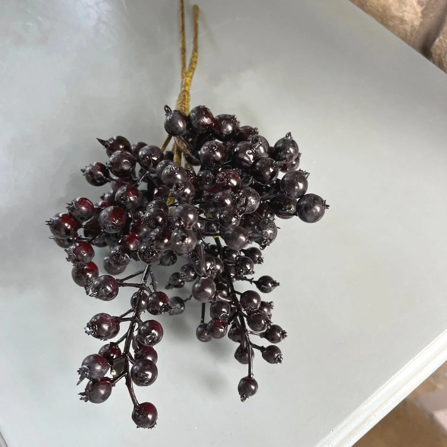 Dark Berry Short Faux Spray