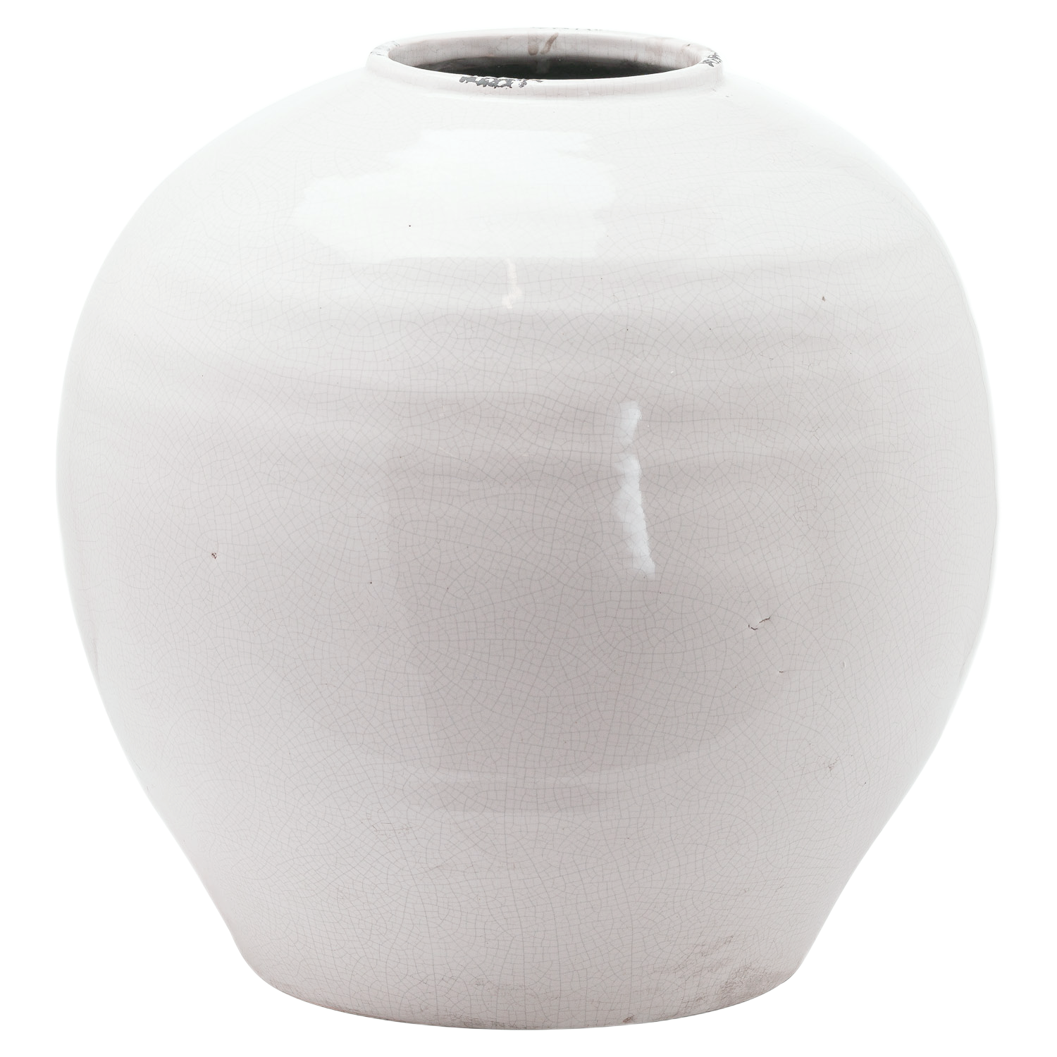 Norcia Large Crackle Glaze Vase