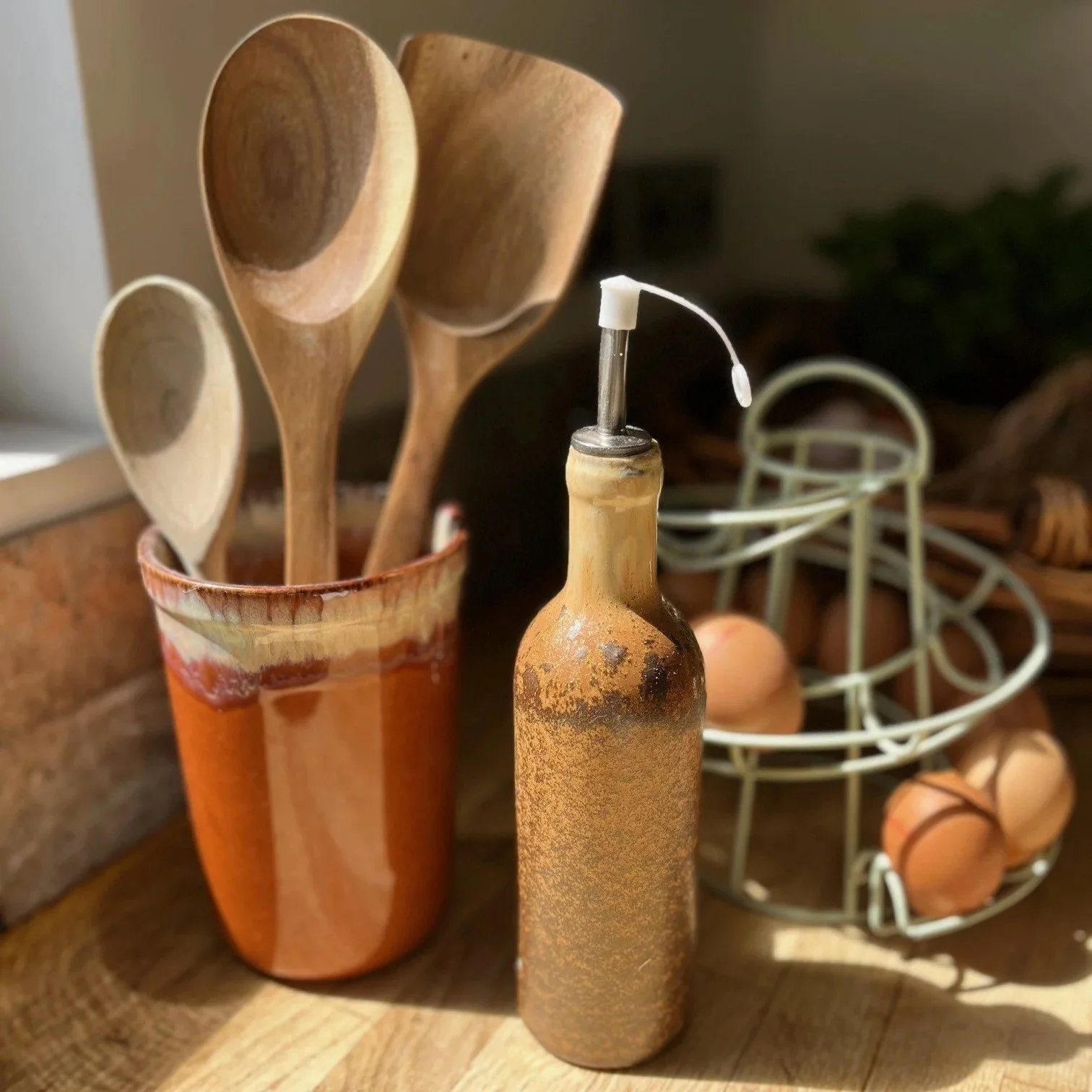 Casafina Poterie Mocha Latte Cruet