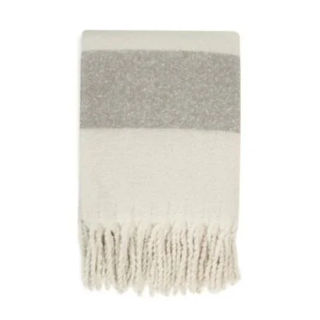 Seren Soft Grey Throw 130 cm x 170 cm