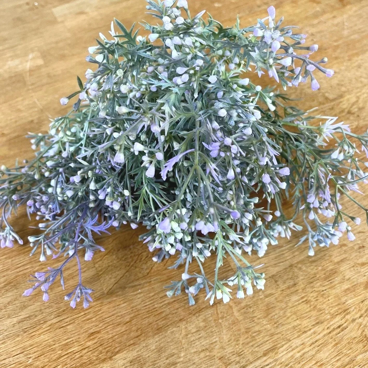 Lilac Heather Faux Spray