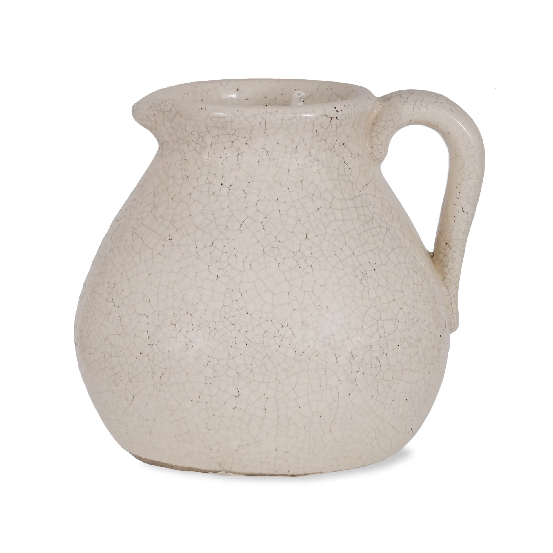 Ravello White Ceramic Flower Jug