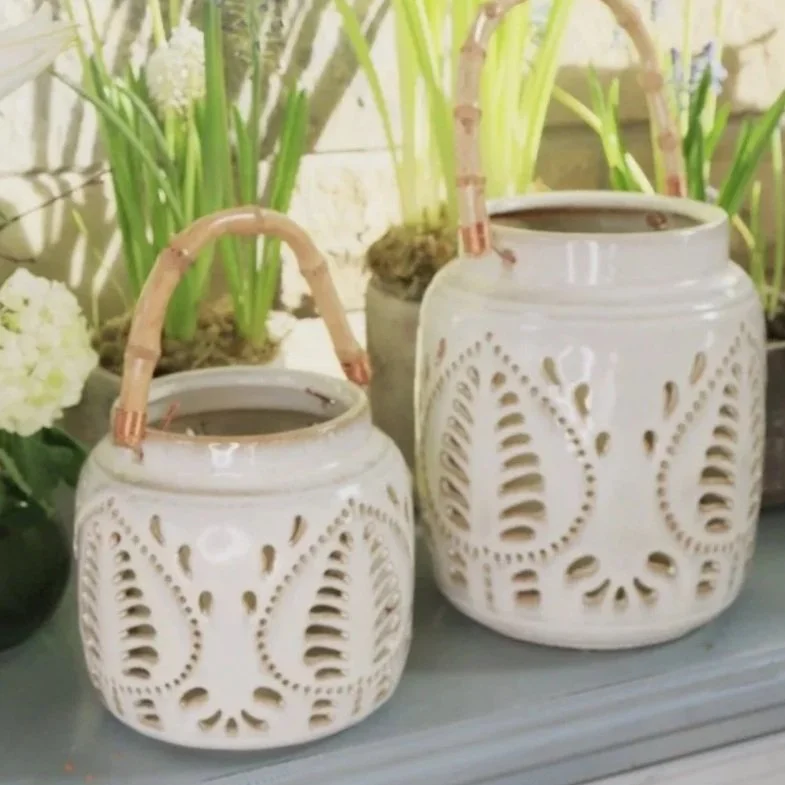 Okua Ceramic Large Lantern