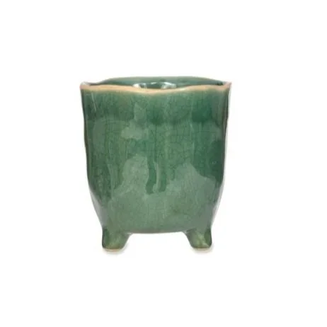Medium Positano Pot Forest Green 13.5cm