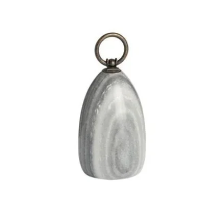 Grey Marble Door Stop