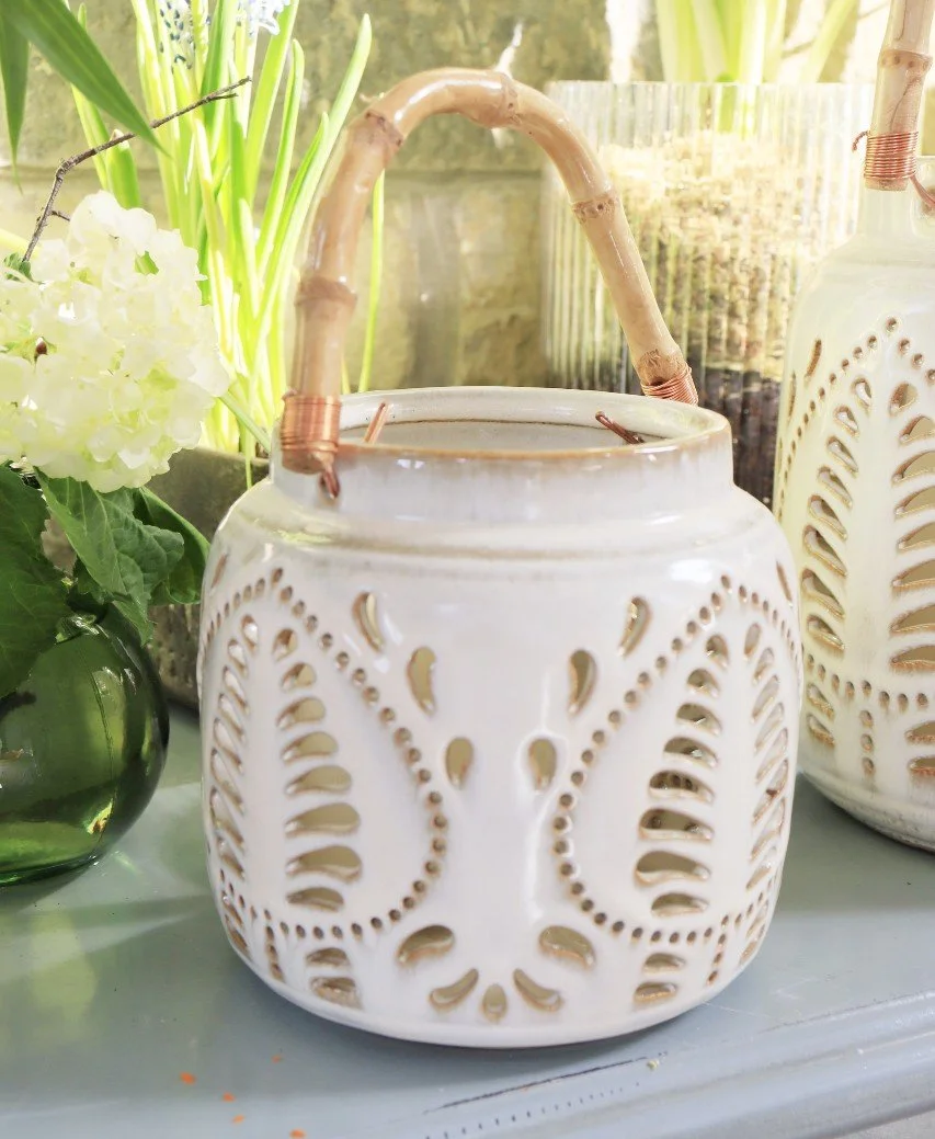 Okua Ceramic Small Lantern