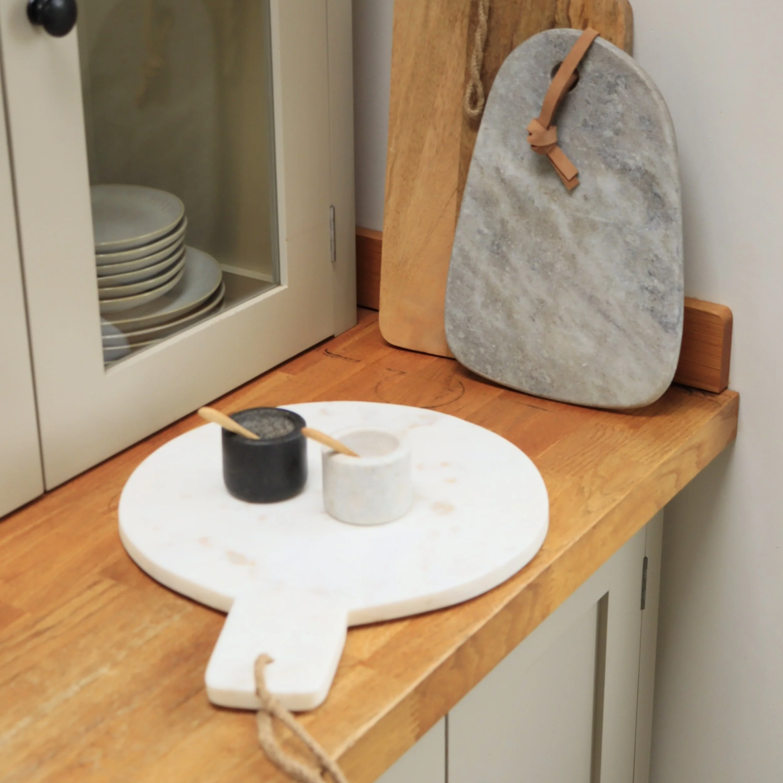 White Marble Serving/Chopping Board