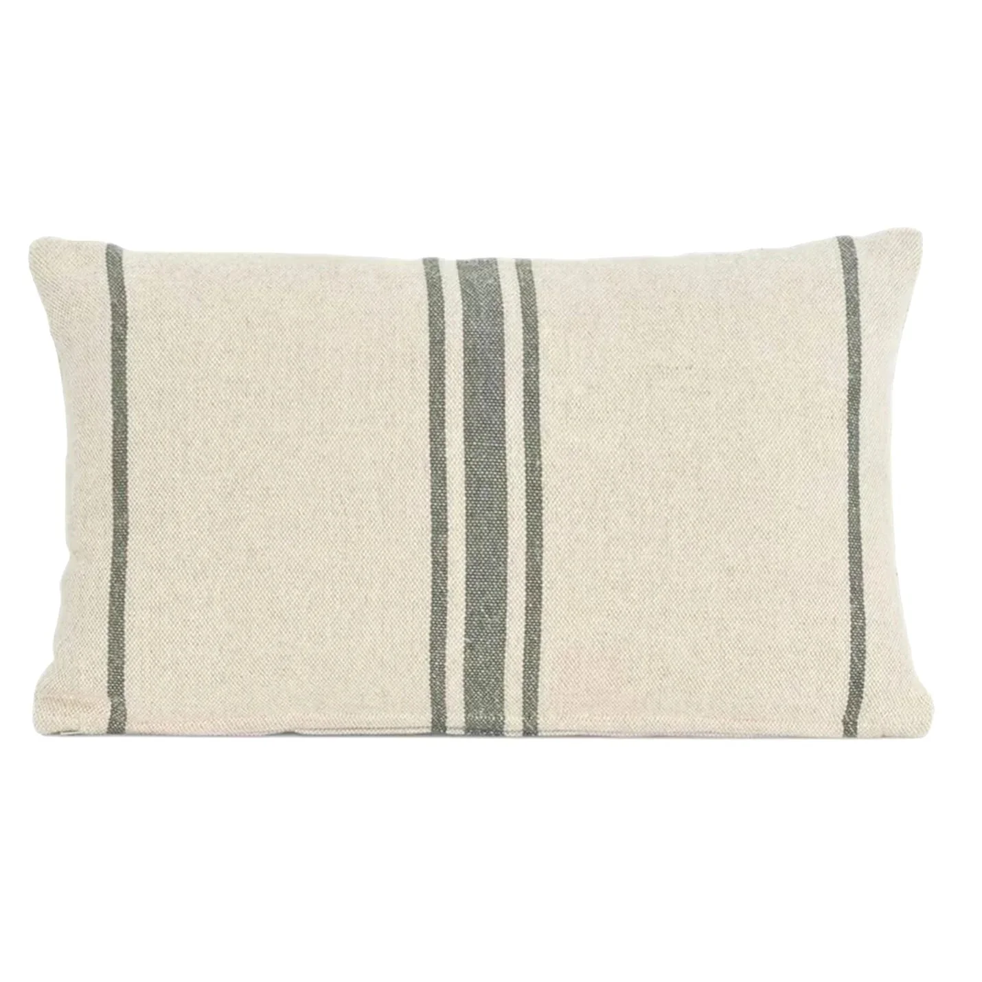 Aere Forest Green Stripe Cushion 30cm x 50cm