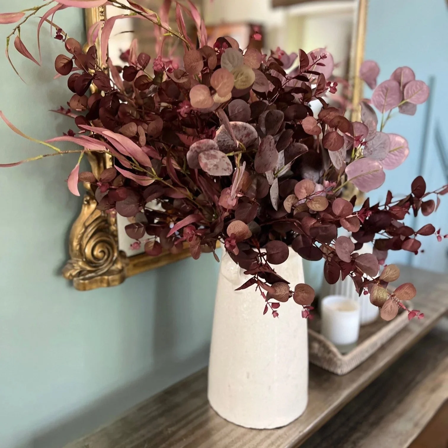 Aurora Crackle Glaze Vase Tall