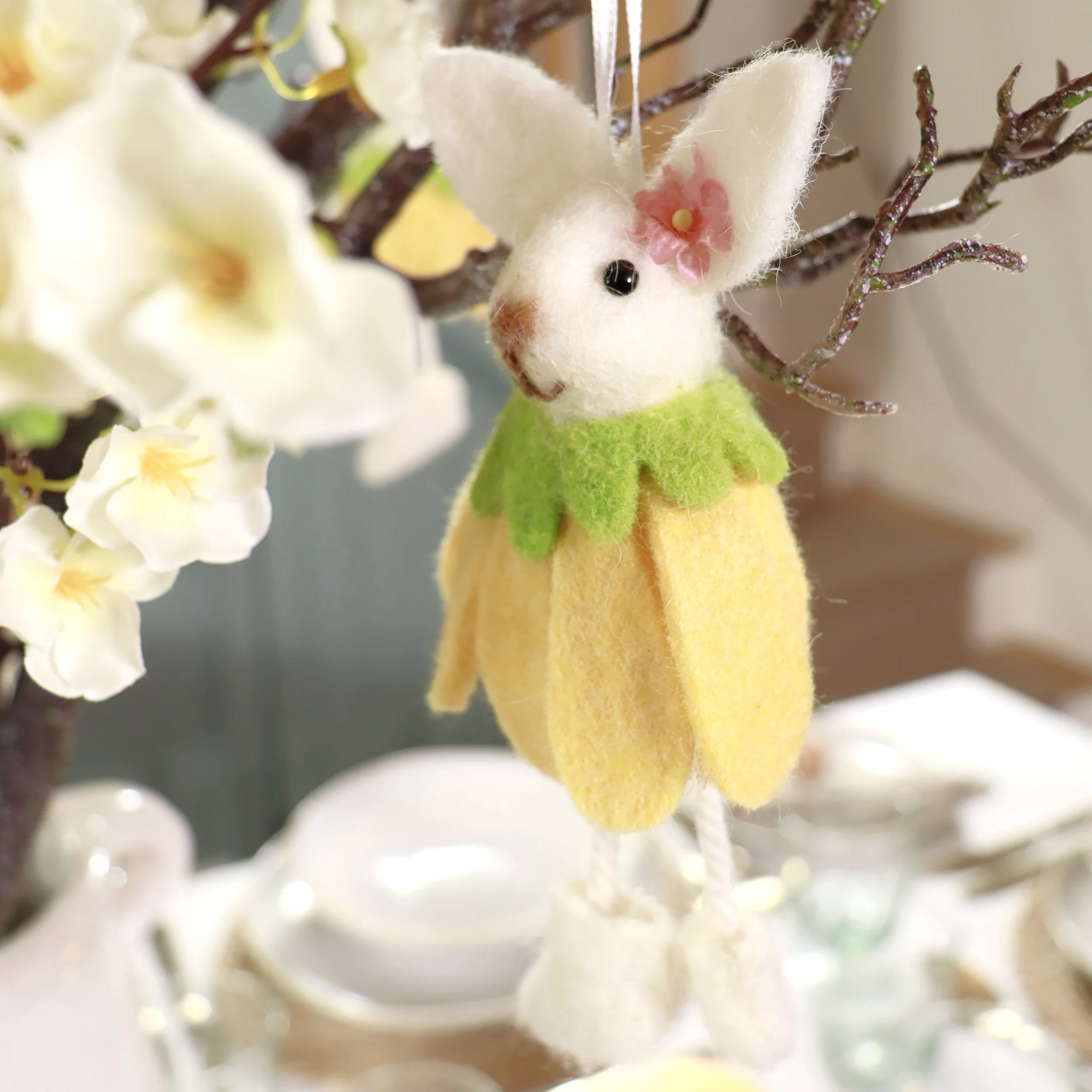 Flopsy Bunny Felt Hanging Decoration