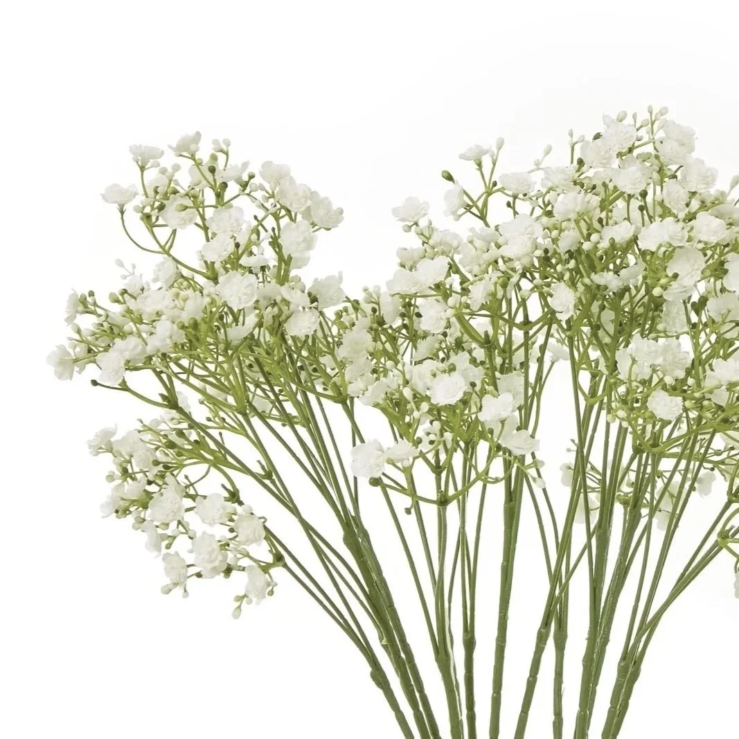 Cream Gypsophila Faux Stem