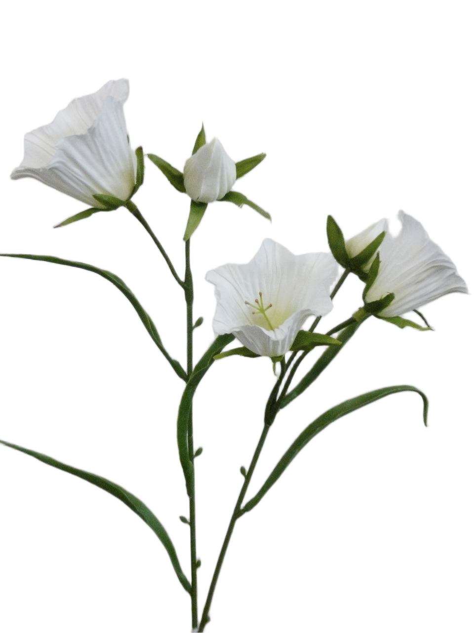 Cream Bell Flower Faux Spray