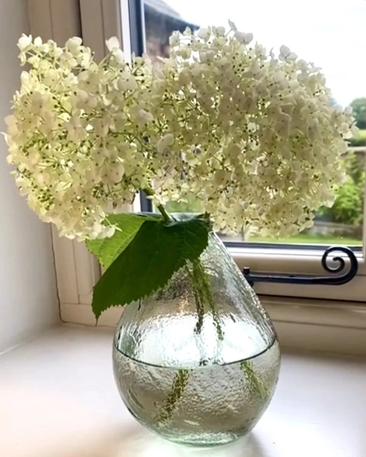 Recycled Glass Teardrop Vase Gift
