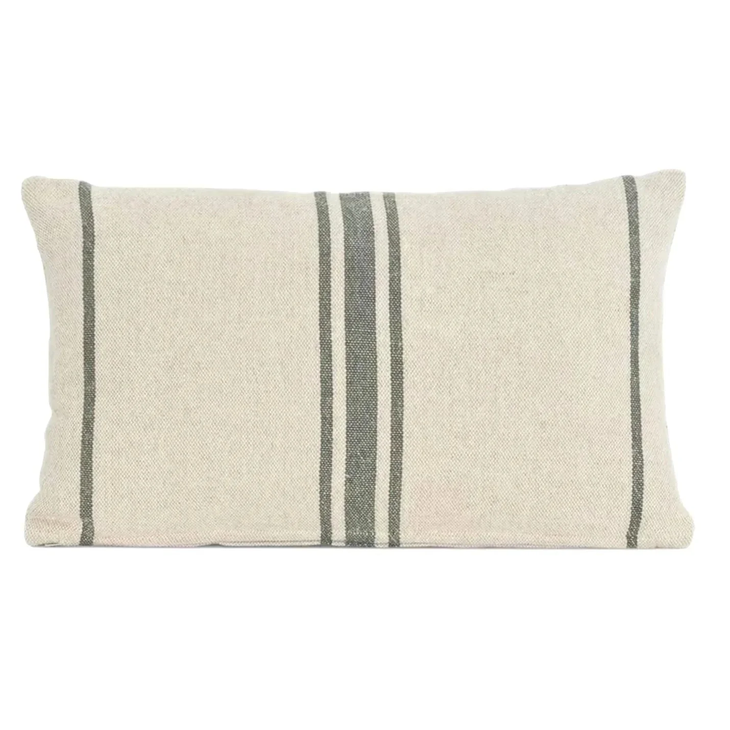 Aere Forest Green Stripe Cushion 30cm x 50cm