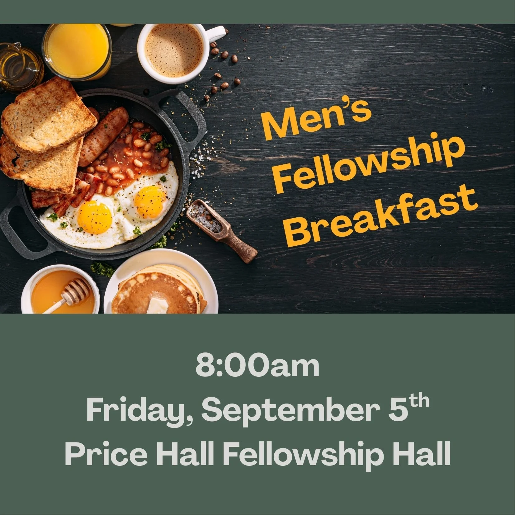 Men's Fellowship Breakfast
