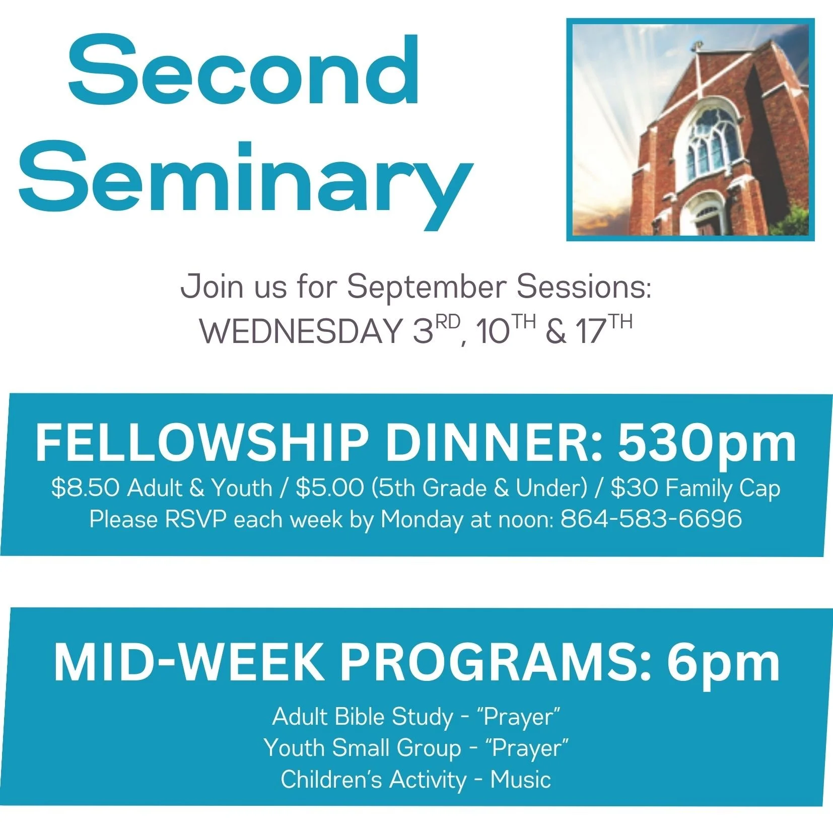 Second Seminary: September