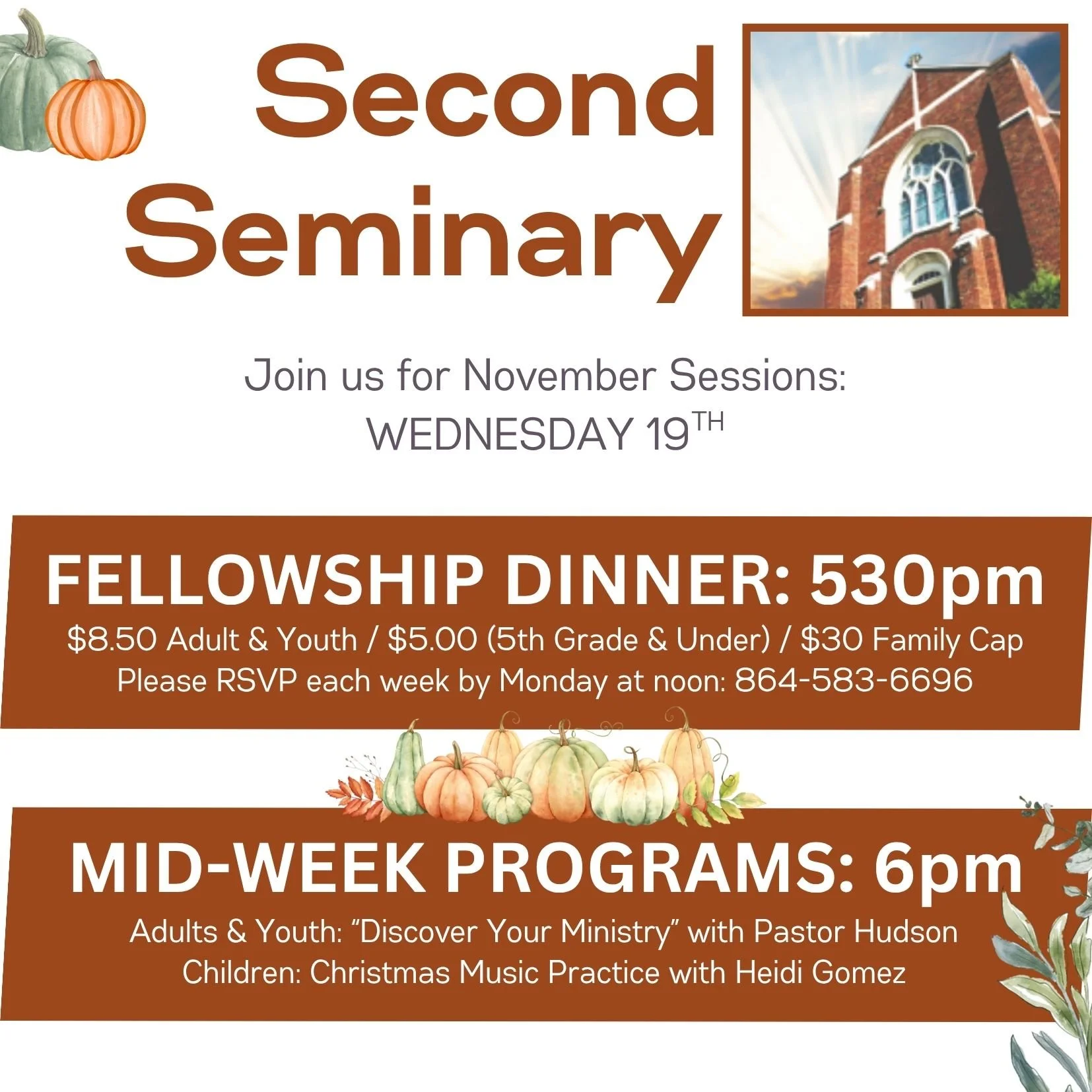 November Second Seminary