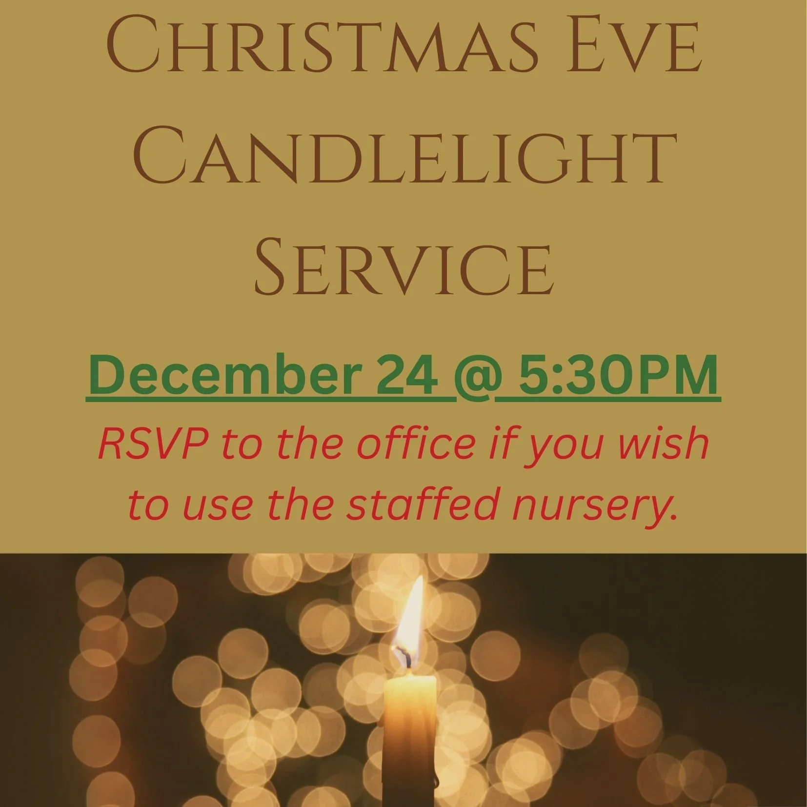 Christmas Eve Candlelight