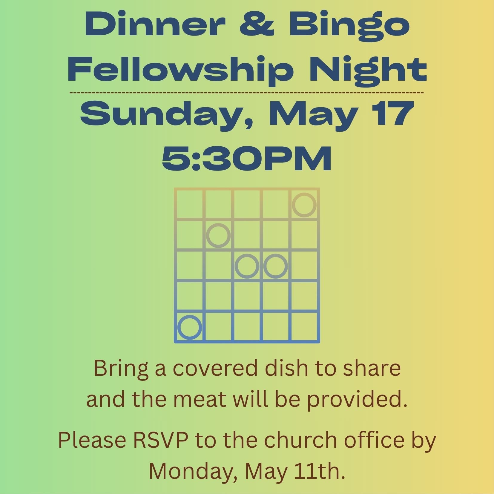 Dinner & Bingo