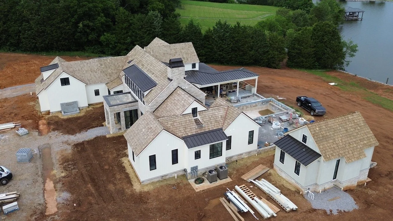 Birds Eye of the New Build Roof from Pinpoint Roofiing.jpg