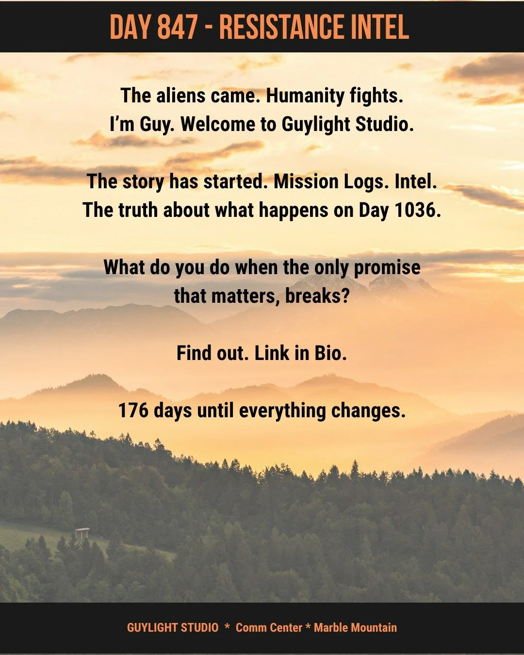 Welcome to Guylight Studio and the stories from Red Powder Mountain. #postapocalyptic #scifibooks #bookstagram #militaryscifi #alieninvasion