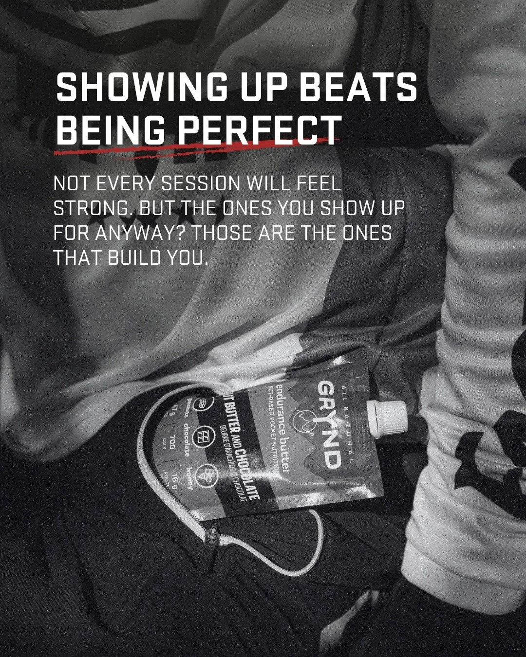 Forget flawless.

Progress belongs to the ones who show up, fuel right, and keep moving &mdash; even on the tough days.

Start the week with purpose.
Train hard. Stay consistent. Grynd forward.

Fuel your sessions at grynd.ca.

#FuelTheGrynd  #Athlet