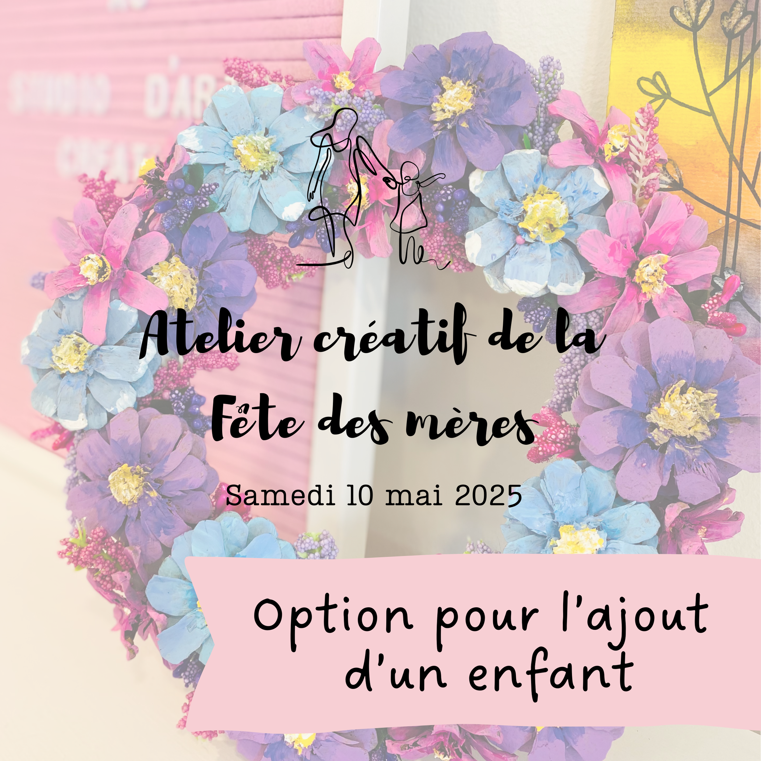 Atelier créatif de la Fête des mères - Ajout d'un enfant