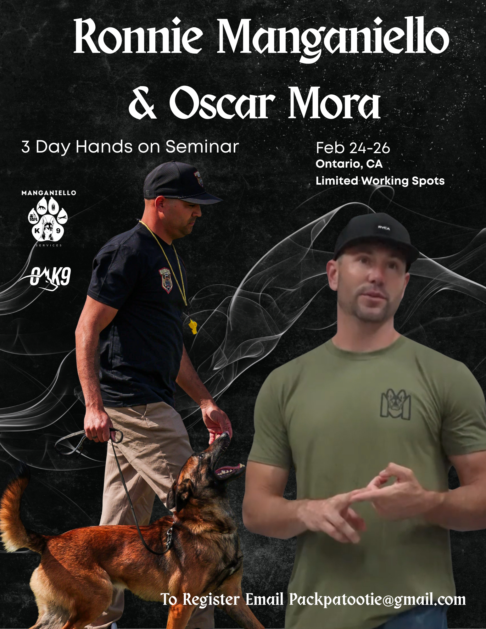 Ronnie Manganiello & Oscar Mora 