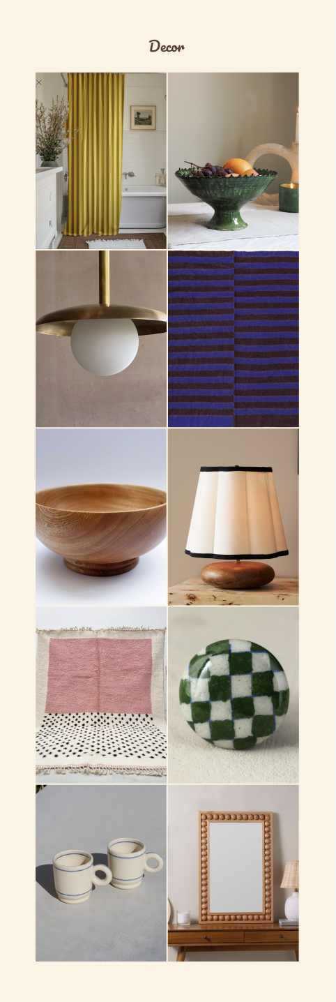Interior Design Mood Board - Decor Inspo